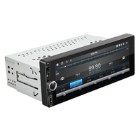 Lecteur DVD de voiture pour tableau de bord, Android 13, écran tactile IPS de 6,86 pouces, autoradio 1 Din, navigation GPS, écran de voiture