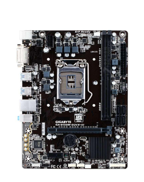 For GIGABYTE B150M-D2VX-SI/D3VX-SI Computer Motherboard B150 6/7th Gen CPU Intel I7/I5/I3 Support LGA1151 Dual Channel DDR4