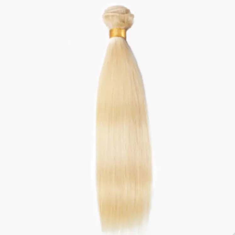 Vendedores de extensiones de cabello en línea de compras, cabello liso de color rubio 613 descarado, el mejor cabello virgen asiático europeo
