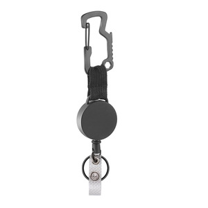 Crochet en D multifonctionnel en acier inoxydable Boucle d'alpinisme Ouvre-bouteille Bobine d'insigne pour travaux lourds - Product Image 2