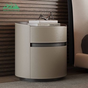Comodino Multifunzione Wayon in Legno Massello, <span class=keywords><strong>Tavolino</strong></span> <span class=keywords><strong>Rotondo</strong></span> Moderno <span class=keywords><strong>per</strong></span> <span class=keywords><strong>Camera</strong></span> <span class=keywords><strong>da</strong></span> <span class=keywords><strong>Letto</strong></span> e Sale <span class=keywords><strong>da</strong></span> Pranzo - Product Image 5