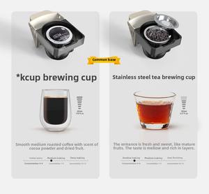 Machine à café expresso à double température Petite capsule électrique domestique avec poudre de café intégrée Chaud Froid - Product Image 4