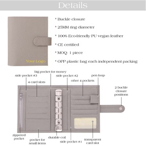 Ins <span class=keywords><strong>Etsy</strong></span> FB TK en çok satan para bağlayıcı organizatör olarak Luxe A7 Binder bütçe planlayıcısı/planlayıcısı kapak - Product Image 6