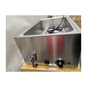 SUNMAX Nouveau Design Bain-<span class=keywords><strong>marie</strong></span> Électrique Commercial en Acier Inoxydable Argenté 1200W avec Alarme de Niveau d'Eau - Product Image 4