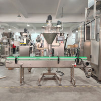 Machine de remplissage automatique haute précision pour pots et bouteilles, pour contenants en plastique/verre/métal, remplisseur de poudre 50-500g pour protéines alimentaires