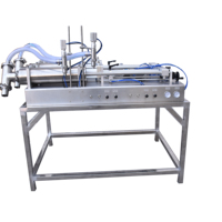 Machine électrique de remplissage de liquide semi-automatique pour boissons aliments crème huile miel Gel noyau pour cartons canettes bouteilles bocaux