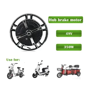 Ebike E Bike จักรยานไฟฟ้าขนาด16นิ้ว,ฮับไร้แปรงถ่านมอเตอร์เบรก350W 48V