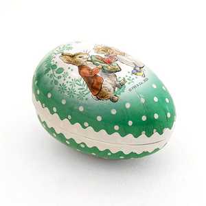 Boîte à œufs en <span class=keywords><strong>papier</strong></span> mâché style vintage motif <span class=keywords><strong>lapin</strong></span> pour Pâques, boîte cadeau pour bonbons, décoration, cadeau de fête - Product Image 2