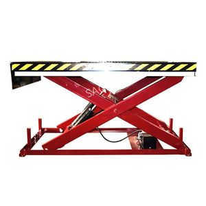 Plateforme élévatrice à <span class=keywords><strong>ciseaux</strong></span> fixe hydraulique, élévateur <span class=keywords><strong>de</strong></span> marchandises haute sécurité pour la manutention des marchandises en entrepôt - Product Image 3