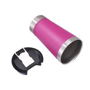 Vaso Térmico con aislamiento de doble pared de 16oz, taza de viaje, vaso de cerveza al vacío de acero inoxidable 304 con abridor de cerveza - Product Image 4