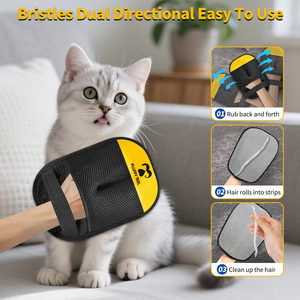 Guantes Reutilizables de Calidad de Exportación para Eliminar Pelo de Mascotas, Cepillo para Perros y Gatos, Limpieza de Muebles y Alfombras, Suministro al por Menor - Product Image 4