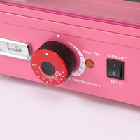 Armoire isotherme rose à trois couches