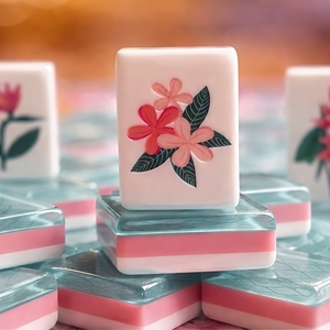 2026 American Mahjong Tile Set Acrylic Travel Engraved Luxury Set American Mahjong Tiles - Product Image 4