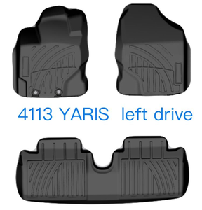 Prix d'usine, accessoires intérieurs pour voiture, tapis de sol 3D durables en TPE pour <span class=keywords><strong>YARIS</strong></span> 2022-2023 - Product Image 1