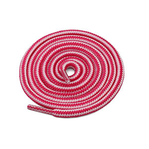 Lacets colorés pour chaussures, bottes de randonnée à rayures, avec corde ronde, vente en gros, - Product Image 6