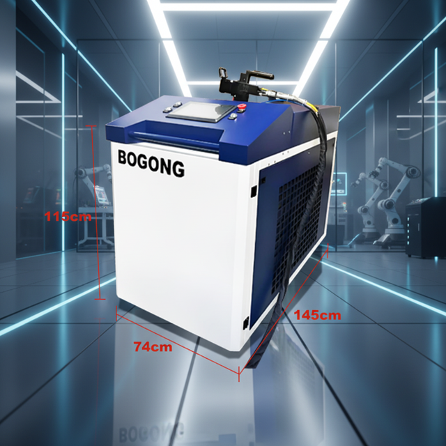 Portable Industrial Fiber Laser Cleaning Machine for Stainless Steel Wood & Stone 6000W New