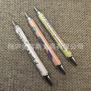 In Stock Plastic Inner Rod Rollerball <strong>Pen</strong> Gold Silver Rose Gold Accessories <strong>Multiple</strong> <strong>Colors</strong> Available Wholesale - Product Image 6