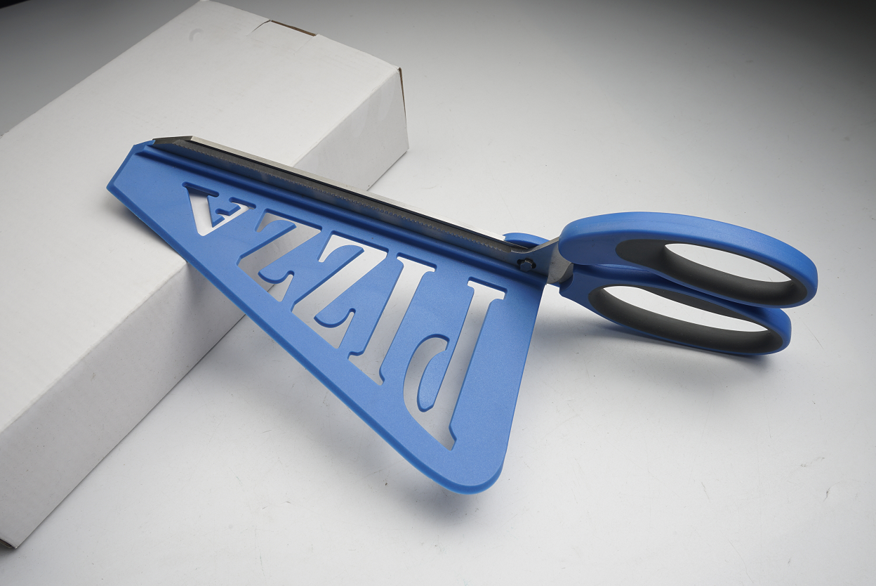 High quality new design easy to use stainless steel pizza scissors kitchen scissors