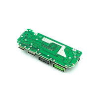 Okystar LED Dual USB 5V 2.4A Micro Type-C USB Mobile Power Bank 18650 Carte de module de charge de batterie au lithium