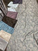 Livraison rapide à votre porte Tissus de rideaux jacquard pour rideaux de chambre et de salon