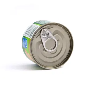 634 # Custom Thunfisch Round Seal Ring-Pull Blechdose Pet Can mit EOE Food Packaging