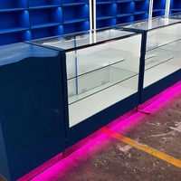 Vitrine à tabac avec éclairage LED, design personnalisé, facile à assembler, robuste et durable