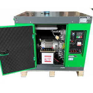 Luftgekühlter Motor 9kva Diesel generator 1 Phase