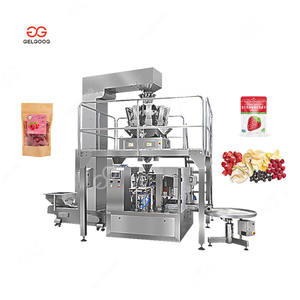 Doypack Packing Snacks Mixed <b>Freeze</b> <b>Dried</b> Fruit Chips Premade Bag Packaging Machine - Product Image 1