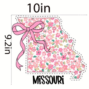 DTF <strong>Iron</strong> <strong>on</strong> Vinyl Patches Washable Durable Bow Coquette Floral Girly <strong>Transfer</strong> No Sewing for Tshirts Sweatshirts Bags - Product Image 6