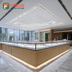 Exhibidor de Joyería Minimalista para Interiores de Tiendas, Acabado Laminado, Mueble de Exhibición para Espacios de Boutique - Product Image 3