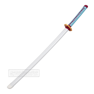 Épée de démon tueur en bambou Kanroji Mitsuri, épée rose - Product Image 2