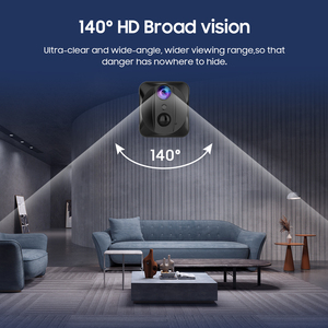 3MP Wifi pin Mini CCTV Hidden <span class=keywords><strong>Camera</strong></span> với tầm nhìn ban đêm và chuyển động theo dõi mạng gia đình Hệ thống an ninh nhà - Product Image 6