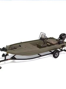 <span class=keywords><strong>Bateau</strong></span> en aluminium soudé <span class=keywords><strong>de</strong></span> loisir avec moteur hors-bord, 18 <span class=keywords><strong>pieds</strong></span>, modèle durable pour la pêche et le canoë, 003 - Product Image 3