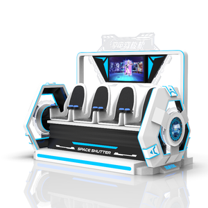 Simulateur de cinéma VR <span class=keywords><strong>4D</strong></span>/8D/9D à 4 places, prix d'usine, machine de jeu de réalité virtuelle intérieure, chaise en fibre de verre - Product Image 5