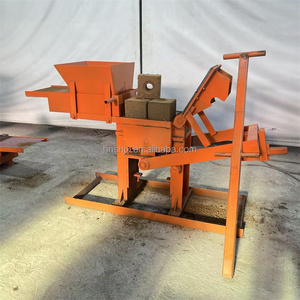 Interlocking <strong>Blocks</strong> and Clay <strong>Brick</strong> Manufacturing Machine Mobile Clay Manual <strong>Brick</strong>-making Machine and <strong>Block</strong>-making Machine - Product Image 2