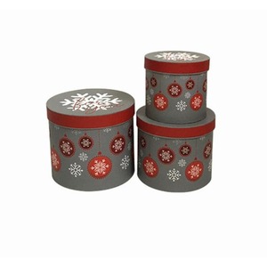 Round hat paper <b>box</b> <b>gift</b> <b>box</b> Christmas <b>gift</b> set, customizable according to needs - Product Image 5