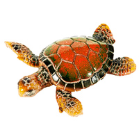 Porte-bouteille en résine personnalisée en forme de tortue de mer, figurine mignonne et créative, tortue nautique, porte-vin de table, décoration de cave à vin, ornement