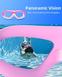 Per bambini <span class=keywords><strong>piscina</strong></span> occhiali da nuoto Anti-nebbia occhiali per adulti uomini donne giovani bambini nuotare Googles per tutti - Product Image 2