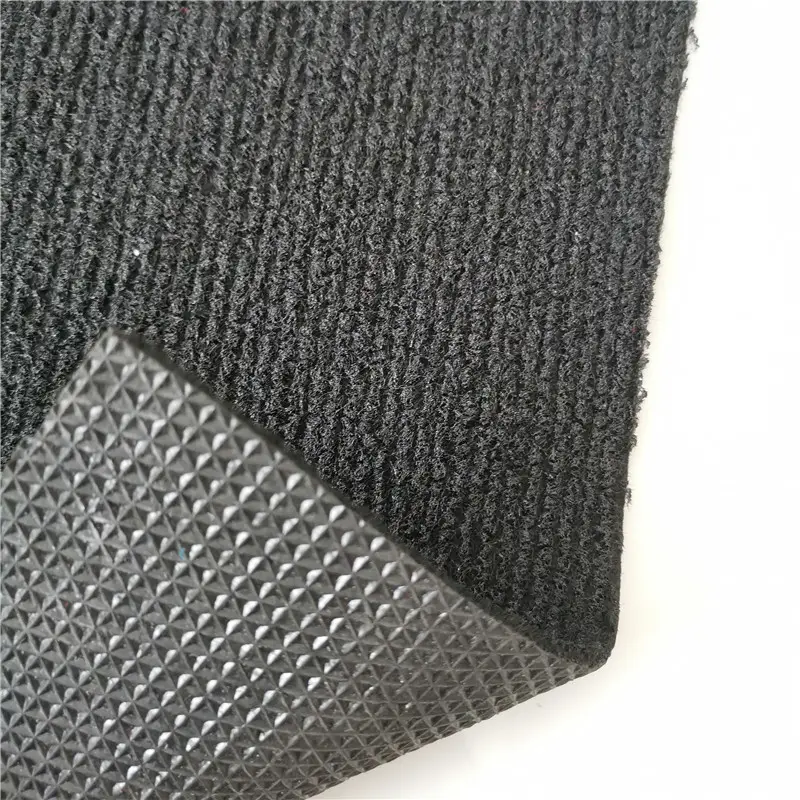 Antideslizante underlay para alfombras en alfombras industriales alfombra de fieltro con pvc