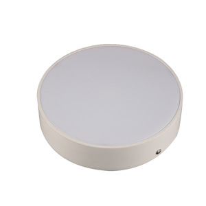 Panneau lumineux Led rond en aluminium, montage en Surface, cadre étroit de bureau, 18w, 24w, 36w, 48w, Smd - Product Image 1