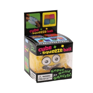 Jouet Squishy Cube d'Expression en Maltose pour le Soulagement du Stress et la Décompression, Jouet de Décompression à Rebond Lent pour Usine - Product Image 5