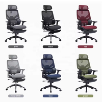 Chaise de bureau ergonomique à dossier haut avec tissu en maille, design moderne, réglable en hauteur, JR RACING JRMC-01, vente en gros Chine