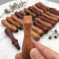 Pengganti Gagang Kayu Solid Alami, Gagang Kayu Pengganti untuk Stempel Segel Lilin