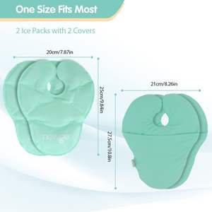 Pads de Terapia para os Seios em Gel Rosa Reutilizáveis GY com Capa 20x25cm Dispositivo Médico Classe I - Product Image 3