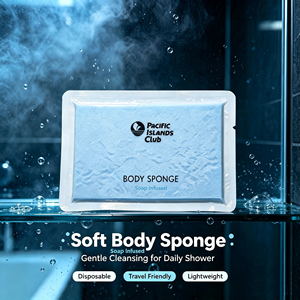 Esponja de Baño Comprimida Desechable con Jabón Incorporado para Hotel, Esponja Autoespumante para Viaje - Product Image 4