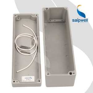 IP67 wasserdichtes Aluminium gehäuse SAIP IP66 Wasserdichte Metall box Aluminium-Projekt box Din Rail-Modul gehäuse Klemmen kasten - Product Image 5