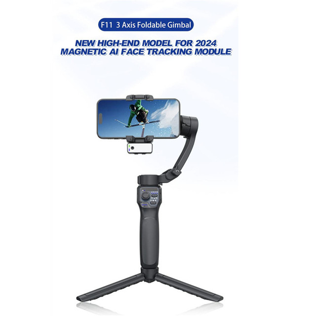 Foldable 3-Axishandheld Gimbal FPV First-person Perspective Travel Photography Portable Stabilizers