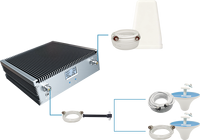 Répéteur cellulaire double bande 2G/3G/4G/5G EasyBoost 72 dB supérieur 700/900 MHz, 22 dBm, pack complet, garantie 3 ans, atteint 3000 mètres