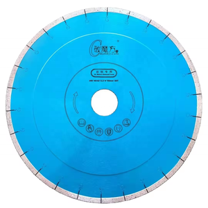 Disco de corte industrial de diamante de 14 pulgadas con revestimiento de titanio para <span class=keywords><strong>Dekton</strong></span>, máquina de sierra de puente para cuarcita y mármol OEM - Product Image 2