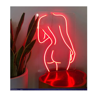 Lettres lumineuses personnalisées en acrylique avec logo flexible RVB, décoration intérieure, événement, enseigne au néon personnalisée à LED
